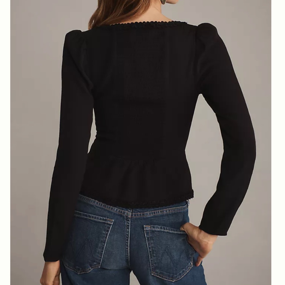 Reformation Nikky French Top Blouse - Picture 3 of 9